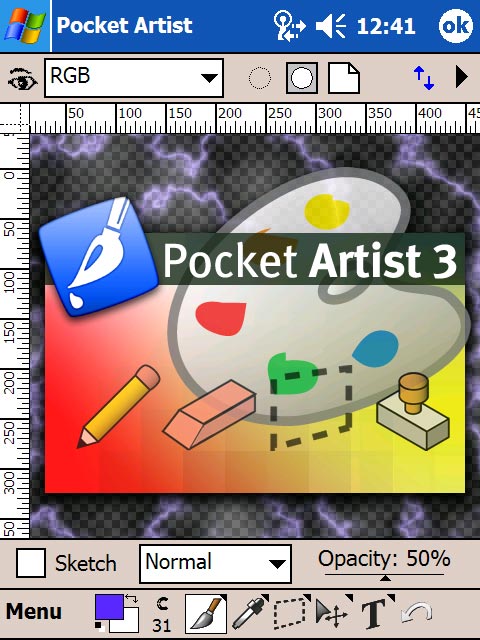 Поэтому Pocket Artist является идеальным инструментом обработки
